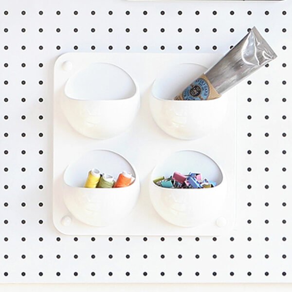 638868646127970000 (1) inpegboard洞洞板專用磁性收納架 四入口袋