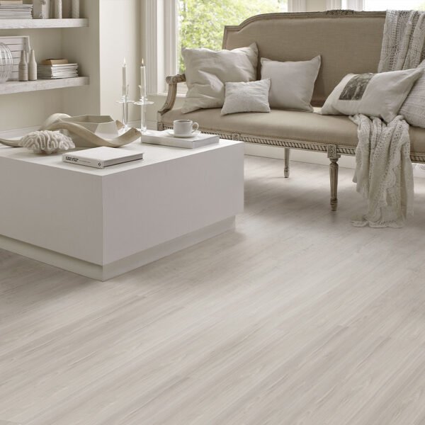 免膠地板 崔勾地板 (北歐白橡木色)10入